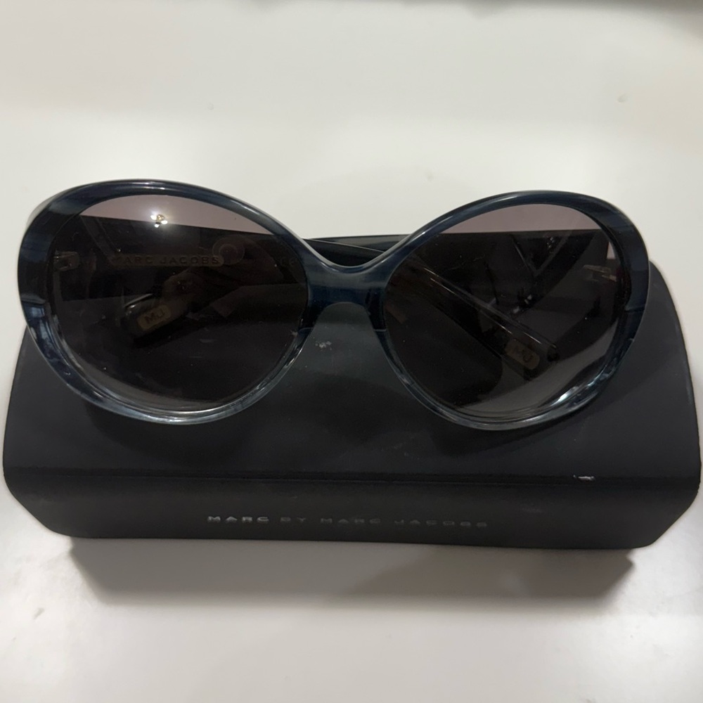 Marc Jacobs Blue Y2K Sunglasses